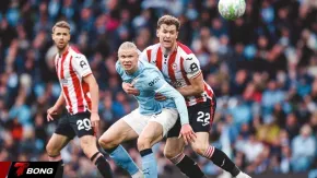 Man City Thắng Brentford 3-0, Rút Ngắn Cách Biệt Arsenal