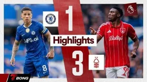 Thua sốc đội hình B Nottingham, Chelsea lập kỷ lục buồn 33 năm