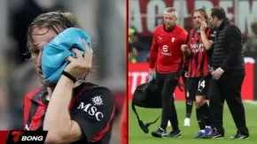AC Milan Mất Modric Đến Hết Mùa Serie A Do Gãy Xương Gò Má