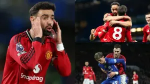 Đẳng cấp của Fernandes tương phản với sự u ám tại Stamford Bridge