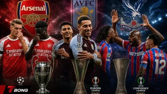 Premier League viết lại lịch sử khi thống trị 3 cúp châu Âu