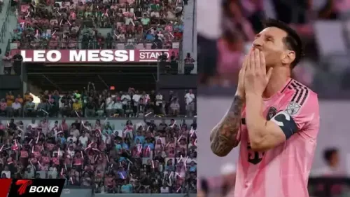 Messi tạo địa chấn trong ngày khai trương Nu Stadium