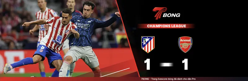 7BONG highlight: Atletico Madrid VS Arsenal [30-04-26] • UEFA Champions League