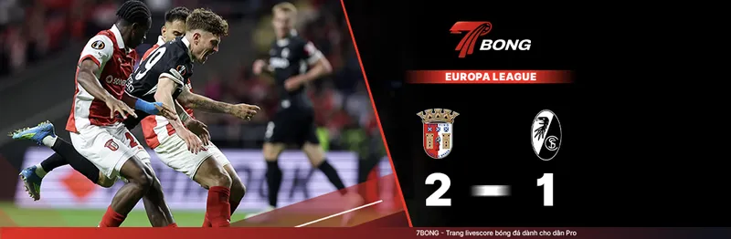 7BONG highlight: Sporting Braga VS Freiburg [01-05-26] • UEFA Europa League