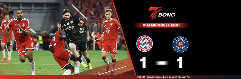 7BONG highlight: Bayern Munich VS PSG [07-05-26] • UEFA Champions League