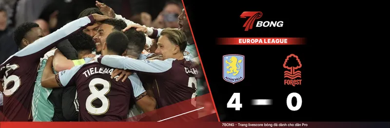 7BONG highlight: Aston Villa VS Nottingham [08-05-26] • UEFA Europa League
