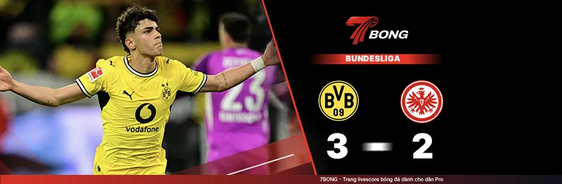 7BONG highlight: Dortmund VS Frankfurt [09-05-26] • Bundesliga 