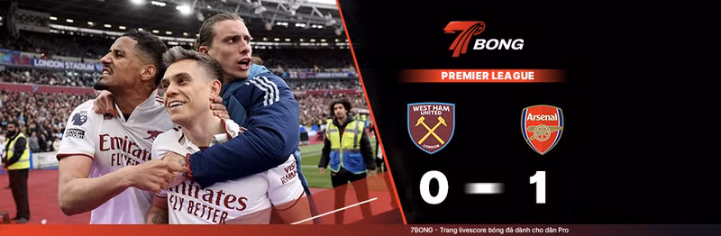 7BONG highlight: West Ham VS Arsenal [10-05-26] • English Premier League