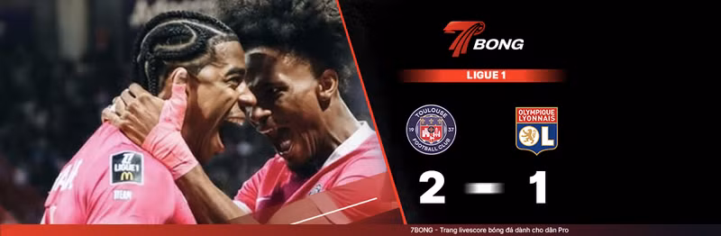 7BONG highlight: Toulouse VS Lyon [11-05-26] • Ligue 1
