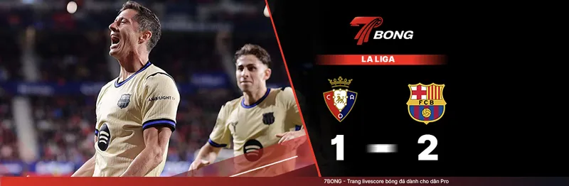 7BONG highlight: Osasuna VS Barcelona [03-05-26] • Spanish La Liga