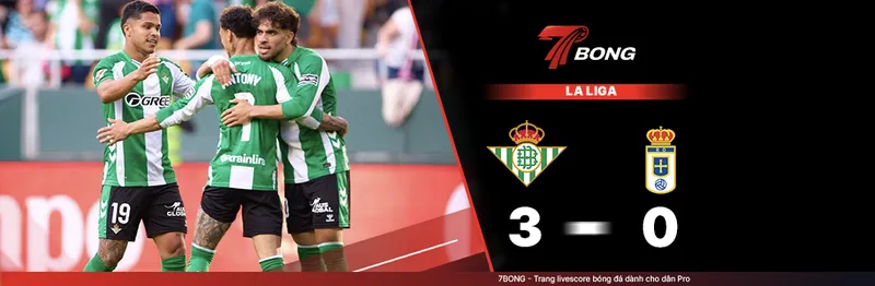 7BONG highlight: Real Betis VS Real Oviedo [03-05-26] • Spanish La Liga