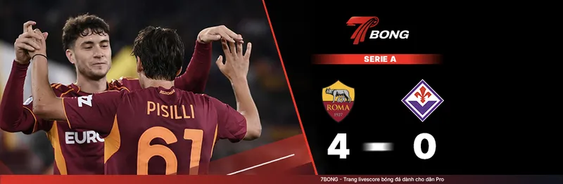 7BONG highlight: AS Roma VS Fiorentina [05-05-26] • Italian Serie A