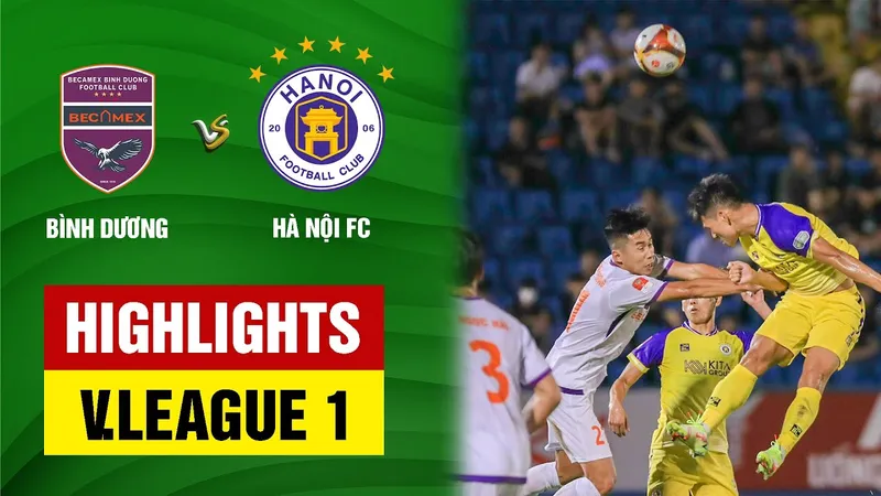 Video highlight: Bình Dương vs. Hà Nội FC • Vòng 19 V.League